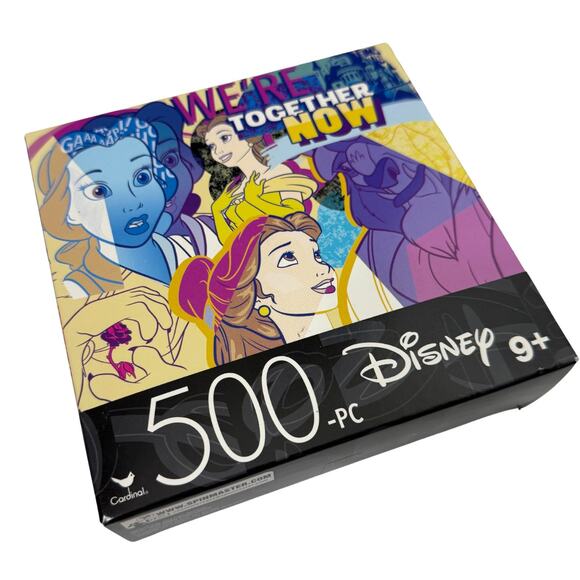 Cardinal Disney 500 Piece Jigsaw Puzzle Beauty & The Beast Belle Ages 9+ New - Picture 1 of 8